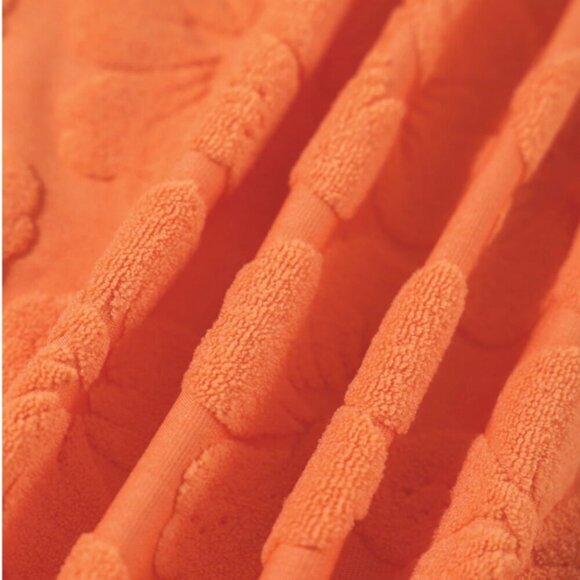 BERLOOK Orange Floral Jacquard Cut Out TOP AND Floral Jacquard High Cut Bot 22 - Picture 13 of 15